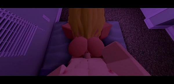  STUDS - Hot late night fuck with young fat ass blond slut (ROBLOX PORNRR34)